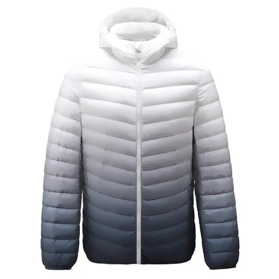 Professional Outdoor Leisure Warm Winter New Fashion Loose 90 wihte Duck Down Hooded Long-sleeved Down Jacket