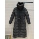 High Quality Long Puffer Down Jacket Belted Winter Parka Windbreaker Outdoor Thick Warmth Women's Down Coats Quilted