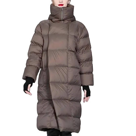 High Quality Winter Hooded Long Puffer Outdoor Clothing Thick Warm Women's Down Coats