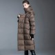 High Quality Winter Hooded Long Puffer Outdoor Clothing Thick Warm Women's Down Coats