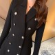 New Mid-length Windbreaker Double Breasted Trench Coat Women One Piece Of Casual Women's Coat