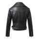 2022 New Arrival Fashion Winter Black Faux Leather Jackets Turn Down Collar Zipper Basic Womens Jacket