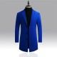 New Style Hot Selling Spring And Autumn Long Fashion Men's Trench Coat Slim Fit Overcoat New Casual Coat Jacket For Men