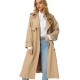 Modest Metallic Customized Trench Long Over Winter Plus Size Women Coats